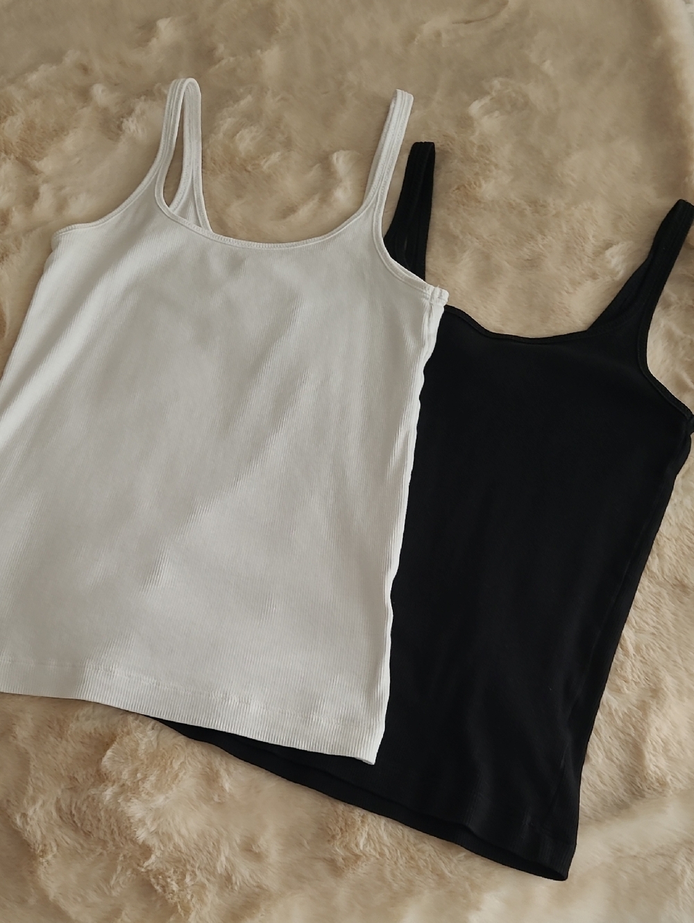 Two Arket Rib Tank Tops - Picture 7 of 11